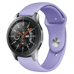 Monochrome Silicone Strap for Apply Samsung Galaxy Watch Active 20mm