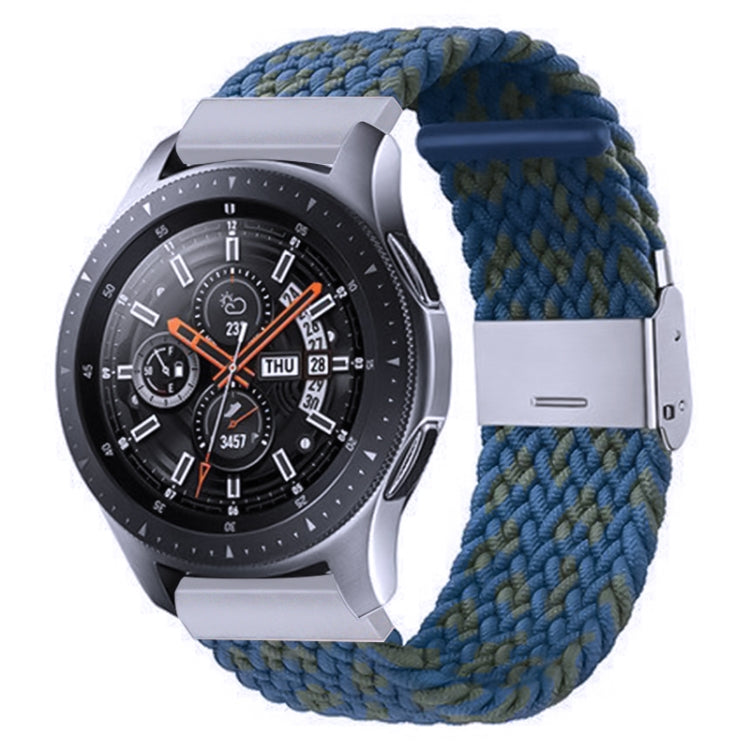 Nylon Braided Metal Buckle Strap for Galaxy Watch 4 20mm, 20mm