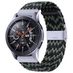 Nylon Braided Metal Buckle Strap for Galaxy Watch 4 20mm, 20mm