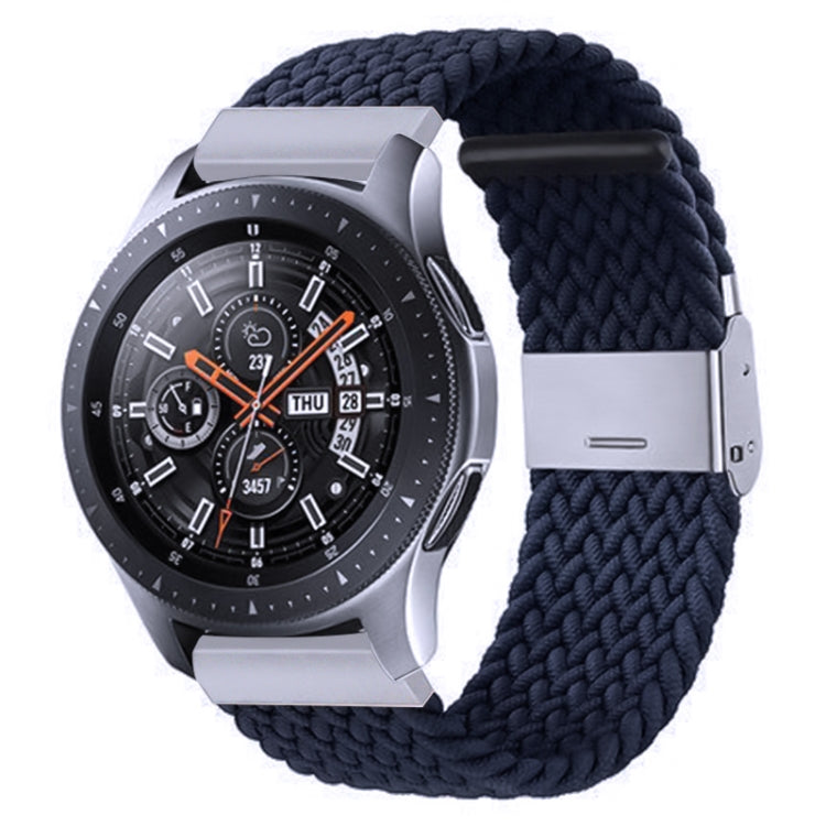 Nylon Braided Metal Buckle Strap for Galaxy Watch 4 20mm, 20mm