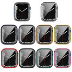 Shockproof TPU Full Protective Shell with Protective Film, For Apple Watch Series 9 / 8 / 7 45mm, For Apple Watch Series 9 / 8 / 7 41mm