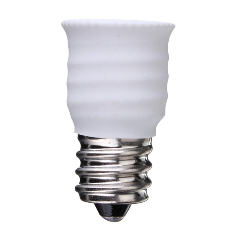 10 PCS E12 To E14 Socket Changer LED Light Lamp Adapter, Black, White