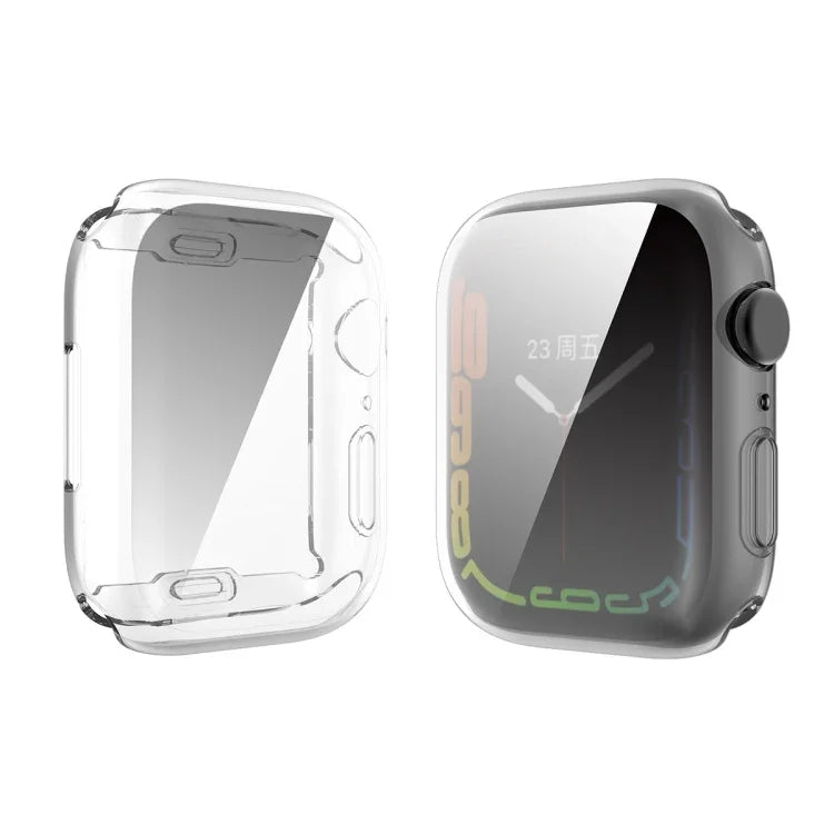 For Apple Watch Series 9 / 8 / 7 41mm ENKAY Hat-Prince Transparent TPU Case, For Apple Watch Series 9 / 8 / 7 41mm, For Apple Watch Series 8 / 7 45mm