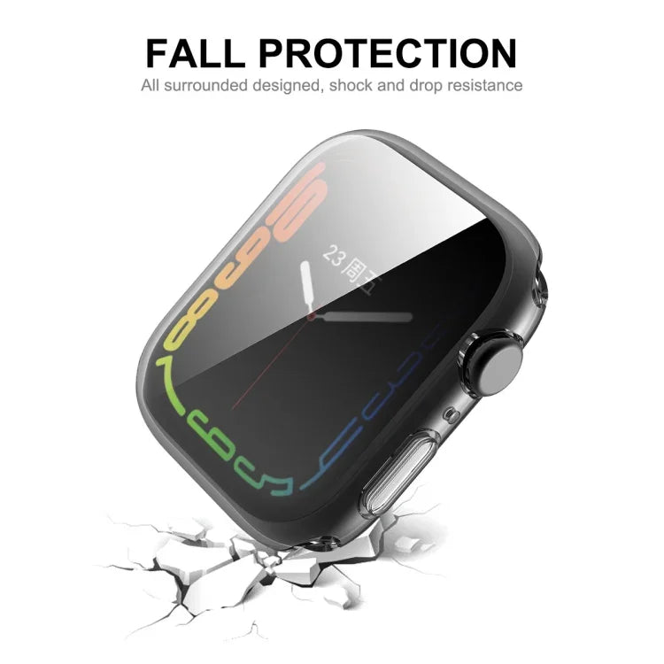 For Apple Watch Series 9 / 8 / 7 41mm ENKAY Hat-Prince Transparent TPU Case, For Apple Watch Series 9 / 8 / 7 41mm, For Apple Watch Series 8 / 7 45mm