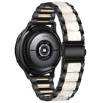 Metal Three Beads + Resin Strap, For Huawei Watch GT 3 46mm / GT Runner, For Huawei Watch GT 3 42mm / Watch GT 2 42mm
