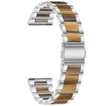 Metal Three Beads + Resin Strap, For Huawei Watch GT 3 46mm / GT Runner, For Huawei Watch GT 3 42mm / Watch GT 2 42mm