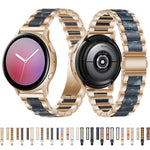 Metal Three Beads + Resin Strap, For Huawei Watch GT 3 46mm / GT Runner, For Huawei Watch GT 3 42mm / Watch GT 2 42mm