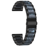Metal Three Beads + Resin Strap, For Huawei Watch GT 3 46mm / GT Runner, For Huawei Watch GT 3 42mm / Watch GT 2 42mm