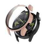 Shockproof PC Case with Tempered Glass Film, For Huawe Watch GT 3 46mm, For Huawe Watch GT 3 42mm