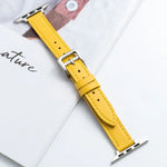 Microfiber Leather Pin Buckle Watch Strap For Apple Watch Series, 7 41mm / 6&SE&5&4 40mm / 3&2&1 38mm, 7 45mm / 6&SE&5&4 44mm / 3&2&1 42mm