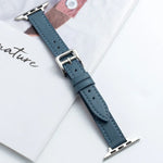 Microfiber Leather Pin Buckle Watch Strap For Apple Watch Series, 7 41mm / 6&SE&5&4 40mm / 3&2&1 38mm, 7 45mm / 6&SE&5&4 44mm / 3&2&1 42mm