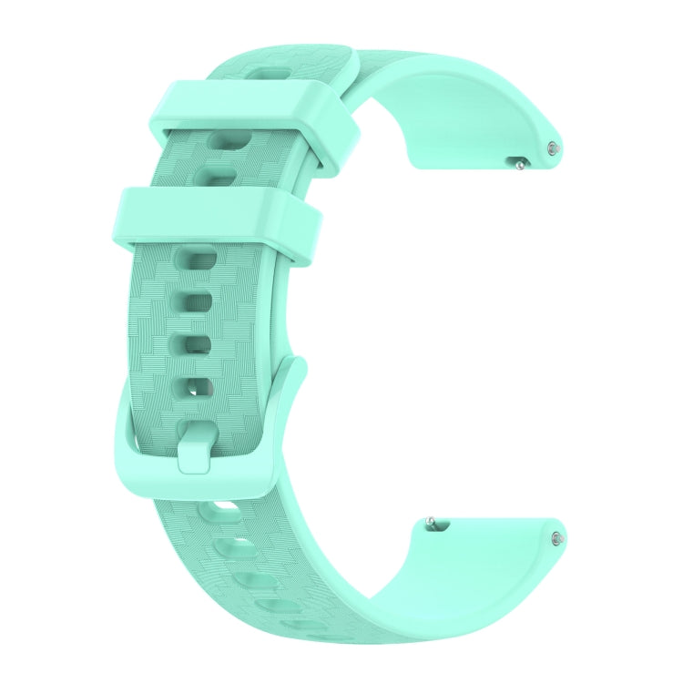 20mm Carbon Fiber Striped Silicone Strap, For Huawei Watch GT3 42mm, For Huawei Watch GT2 42mm, For Huawei Watch 2, For Honor Watch ES