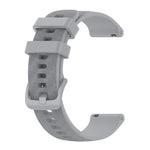20mm Carbon Fiber Striped Silicone Strap, For Garmin Vivomove Style