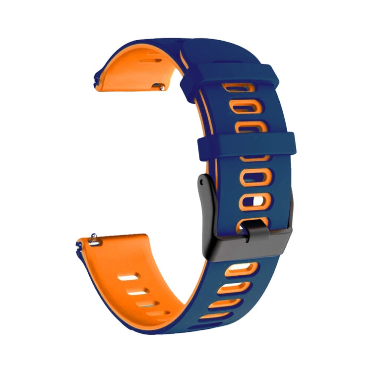 20mm Mixed-Color Silicone Strap, For Huawei Watch GT3 42mm, For Huawei Watch GT2 42mm