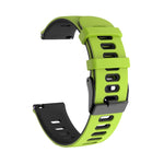 20mm Mixed-Color Silicone Strap, For Samsung Galaxy Watch 4 Classic 42mm, For Samsung Galaxy Watch 4 Classic 46mm