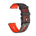 20mm Mixed-Color Silicone Strap, For Samsung Galaxy Watch Active 2 44mm, For Samsung Galaxy watch Active 40mm