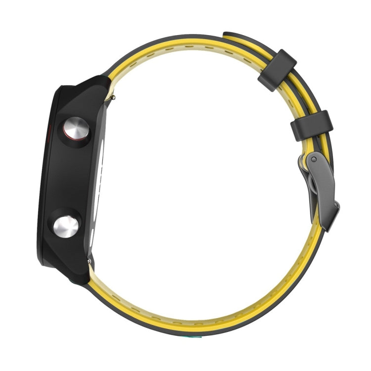 22mm Mixed-Color Silicone Strap, For Samsung Galaxy Watch 3 45mm, For Samsung Galaxy Watch 46mm