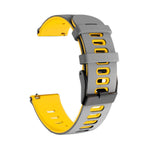 22mm Mixed-Color Silicone Strap, For Samsung Galaxy Watch 3 45mm, For Samsung Galaxy Watch 46mm