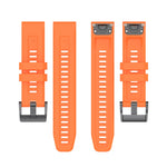 22mm Silicone Solid Color Watch Band, For Garmin Instinct 2, For Garmin Instinct, For Garmin Approach S62