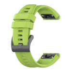 20mm Silicone Solid Color Watch Band, For Garmin Instinct 2S, For Garmin Fenix 6S, For Garmin Fenix 6S Pro