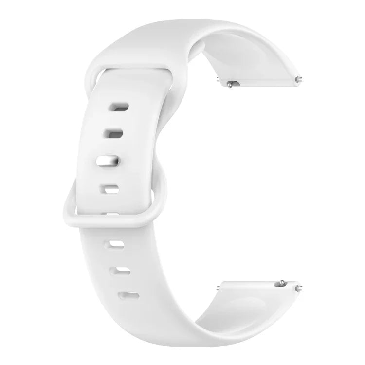 20mm Solid Color Silicone Watch Band, For Samsung Galaxy Watch Active 40mm, For Samsung Galaxy Watch 42mm, For Samsung Galaxy Gear Sport, For Samsung Gear S2 Classic