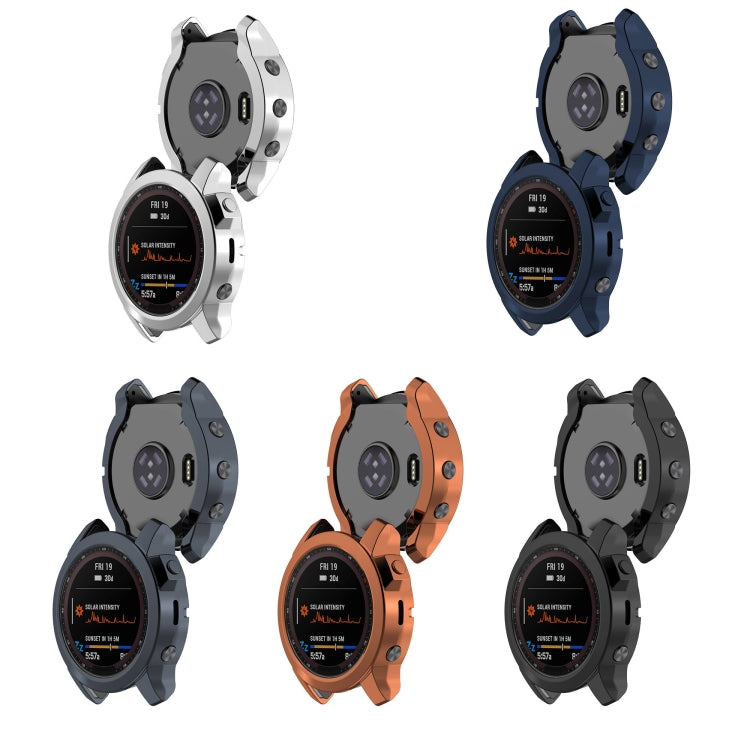 Shockproof TPU Watch Case, For Garmin Fenix 7X, For Garmin Fenix 7, For Garmin Fenix 7S