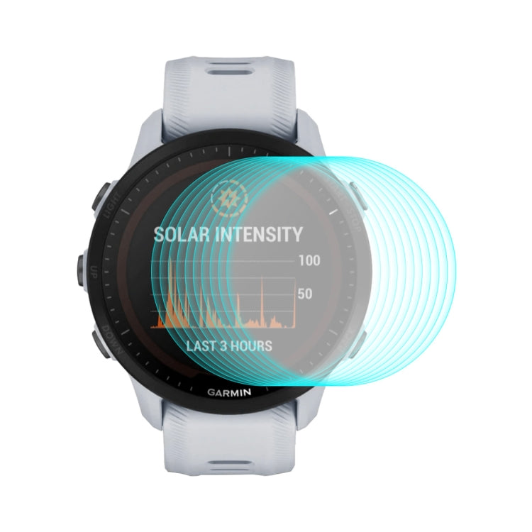 For Garmin Forerunner 955 ENKAY 0.2mm 9H Tempered Glass Screen Protector Watch Film, 1 PC, 2 PCS, 5 PCS, 10 PCS