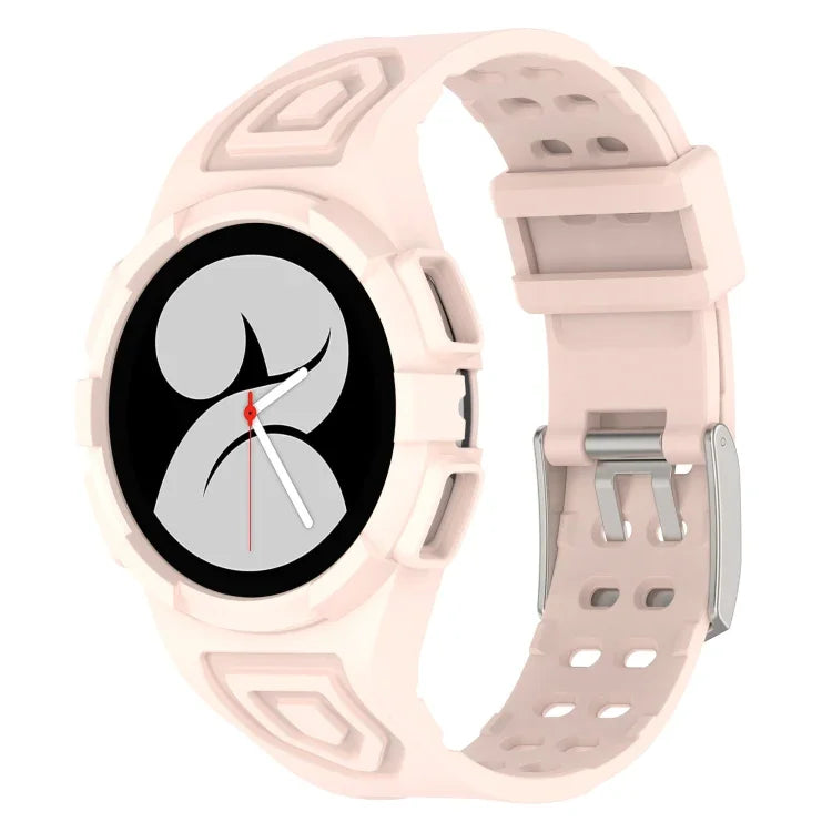 Silicone Integrated Watch Band, For Samsung Galaxy Watch 40MM, For Samsung Galaxy Watch 44MM