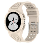 Silicone Integrated Watch Band, For Samsung Galaxy Watch 40MM, For Samsung Galaxy Watch 44MM