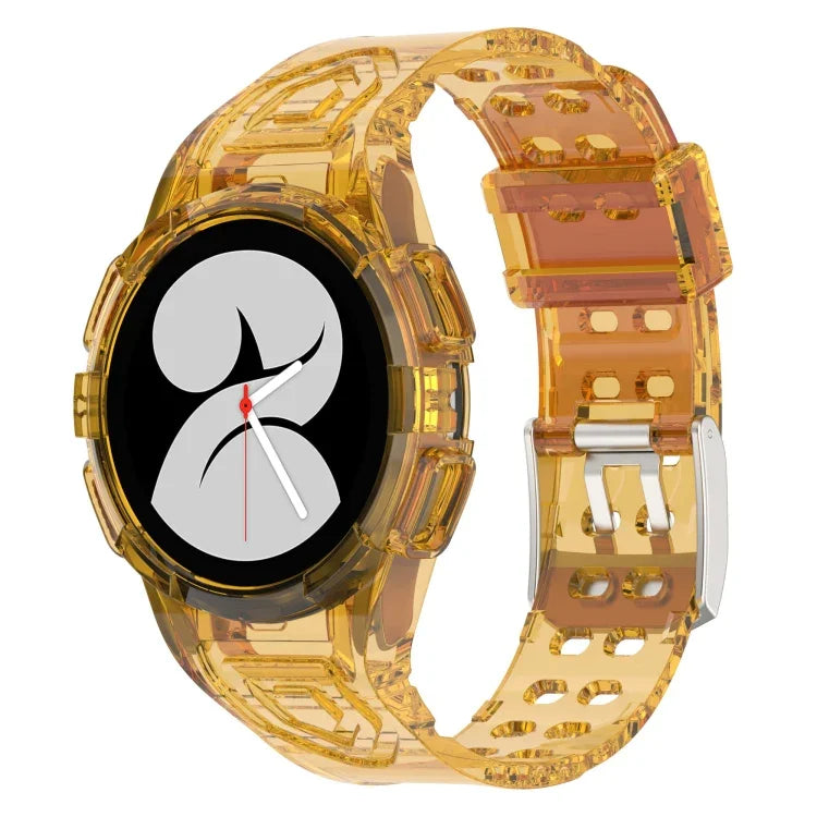 Silicone Integrated Watch Band, For Samsung Galaxy Watch 40MM, For Samsung Galaxy Watch 44MM