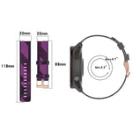 20mm Nylon Woven Watch Band, For Garmin Garminmove Style, For Garmin Vivomove, For Garmin Vivomove HR Sport, For Garmin Vivoactive 3, For Garmin Vivoactive3 Music, For Garmin Forerunner 245