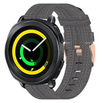 20mm Nylon Woven Watch Band, For Samsung Galaxy Watch Active 2 44mm, For Samsung Galaxy Watch Active 40mm, For Samsung Galaxy Watch 42mm, For Samsung Gear Sport, For Samsung Gear S2 Classic