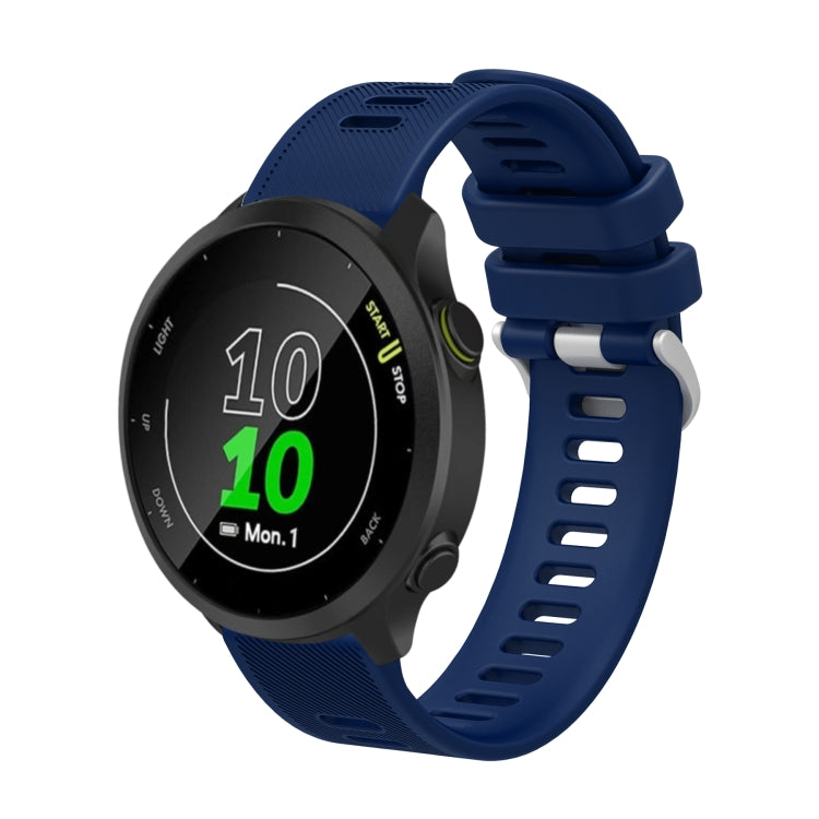 20mm Silicone Twill Watch Band, For Samsung Galaxy Watch 4 40mm, For Samsung Galaxy Watch 4 44mm, For Samsung  Galaxy Watch 4 Classic 42mm, For Samsung  Galaxy Watch 4 Classic 46mm