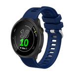 20mm Silicone Twill Watch Band, For Samsung Galaxy Watch 4 40mm, For Samsung Galaxy Watch 4 44mm, For Samsung  Galaxy Watch 4 Classic 42mm, For Samsung  Galaxy Watch 4 Classic 46mm