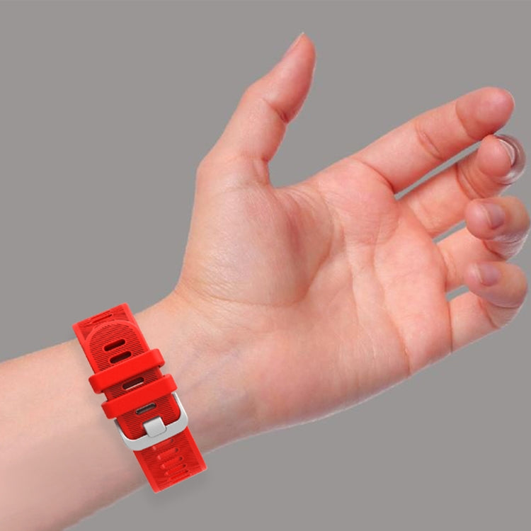 20mm Silicone Twill Watch Band, For Amazfit Pop Pro, For Amazfit Pop, For Amazfit BIP U, For Amazfit GTR 42mm