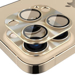 ENKAY Aluminium Alloy Tempered Glass Lens Cover Film For iPhone 14 Pro / 14 Pro Max, For iPhone 14 Pro / 14 Pro Max