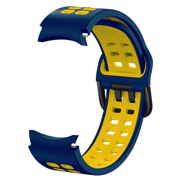 20mm Breathable Two-Color Silicone Watch Band, For Samsung Galaxy Watch 5  40mm, For Samsung Galaxy Watch 5  44mm
