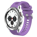 20mm Twill Solid Color Silicone Watch Band, For Samsung Galaxy Watch4 44mm, For Samsung Galaxy Watch4 Classic 46mm, For Samsung Galaxy Watch4 Classic 42mm, For Samsung Galaxy Watch Active 2
