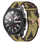 20mm Nylon Woven Watch Band, For Samsung Galaxy Watch5 40mm, For Samsung Galaxy Watch5 44mm, For Samsung Galaxy Watch5 Pro 45mm, For Samsung Galaxy Watch4 40mm, For Samsung Galaxy Watch4 44mm, For Samsung Galaxy Watch4 Classic 46mm