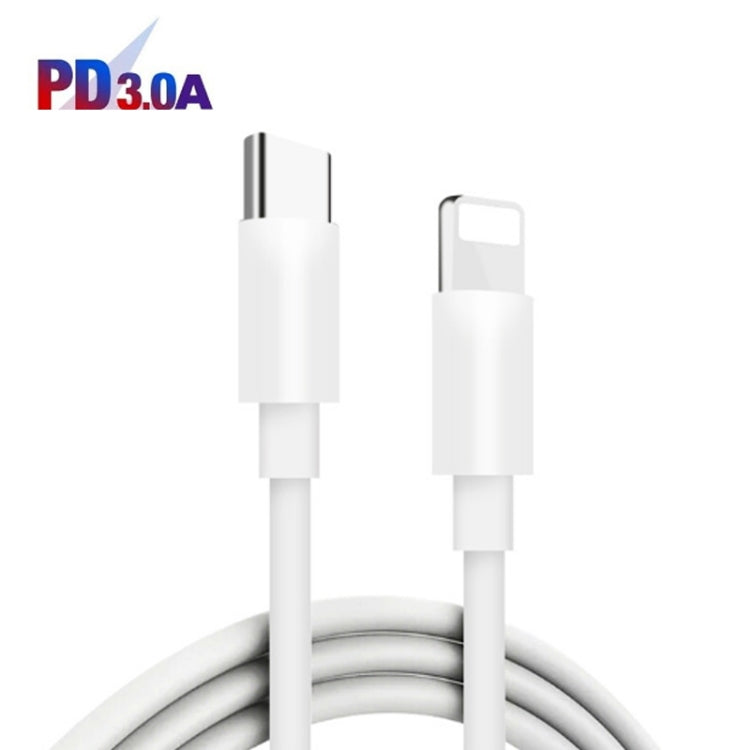 45W PD3.0 + 2 x QC3.0 USB Multi Port Charger with Type-C to 8 Pin Cable, UK Plug, UK Plug + Type-C to 8 Pin Cable