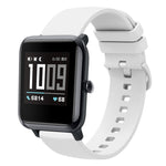 20mm Solid Color Soft Silicone Watch Band, For Amazfit GTS, For Amazfit BIP