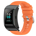 18mm Solid Color Silicone Watch Band, For Huawei Band B5, For Honor S1