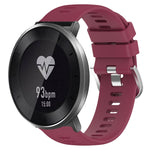 18mm Solid Color Silicone Watch Band, For Huawei Band B5, For Honor S1