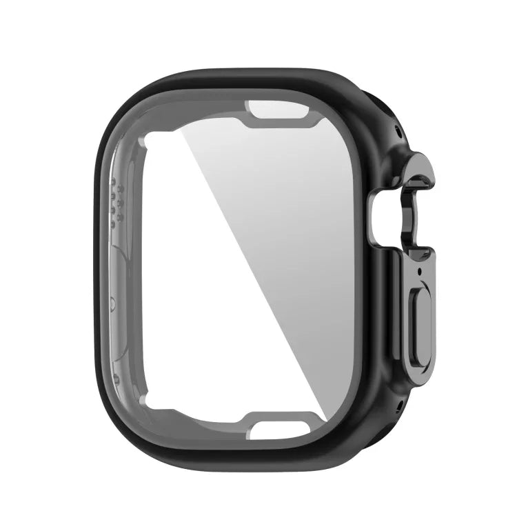 ENKAY Electroplated Soft TPU Case with Screen Film For Apple Watch Ultra 3 / 2 /1 49mm