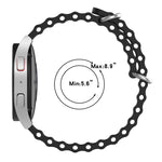 22mm Ocean Style Silicone Solid Color Watch Band, For Xiaomi MI Watch Color