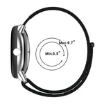 Nylon Weave Watch Band, For Google Pixel Watch 4 / 3 / 2 / 1 41mm