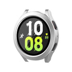 For Samsung Galaxy Watch4/5 44mm ENKAY Hat-Prince Waterproof Full Coverage PC Frame + 9H Tempered Glass Case