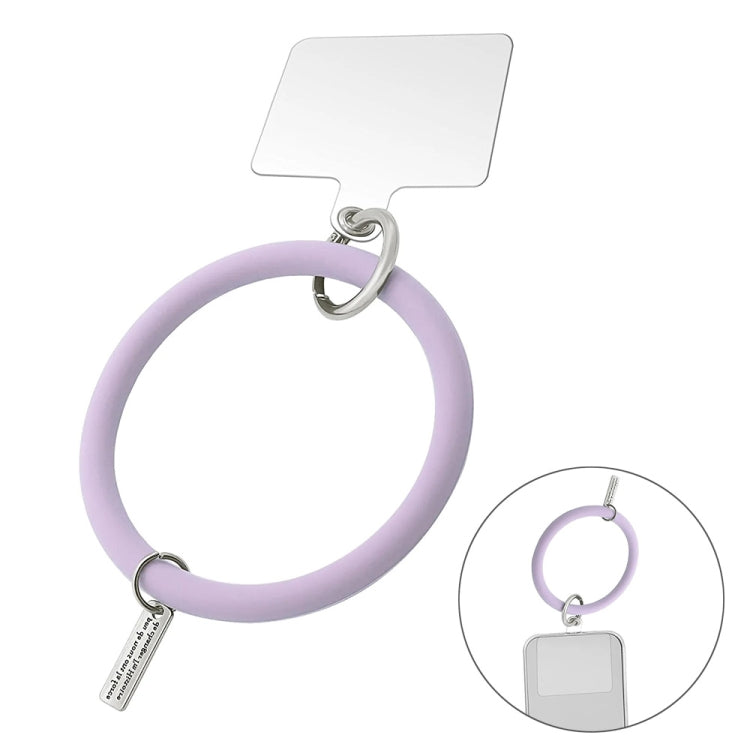 JUNSUNMAY Silicone Bracelet Mobile Phone Lanyard Loop Anti-lost Wrist Rope Universal for Phone Case