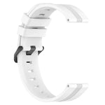 22mm Concave Striped Slicone Watch Band, For Samsung Galaxy Watch3 45mm, For Samsung Galaxy Watch 46mm, For Samsung Gear S3 Classic, For Samsung Gear S3 Frontier