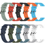 22mm Concave Striped Slicone Watch Band, For Samsung Galaxy Watch3 45mm, For Samsung Galaxy Watch 46mm, For Samsung Gear S3 Classic, For Samsung Gear S3 Frontier